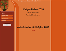 Tablet Screenshot of kirschendorf.de